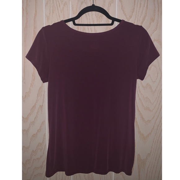 Arizona Twist Knot Burgundy Tee - Picture 2 of 3
